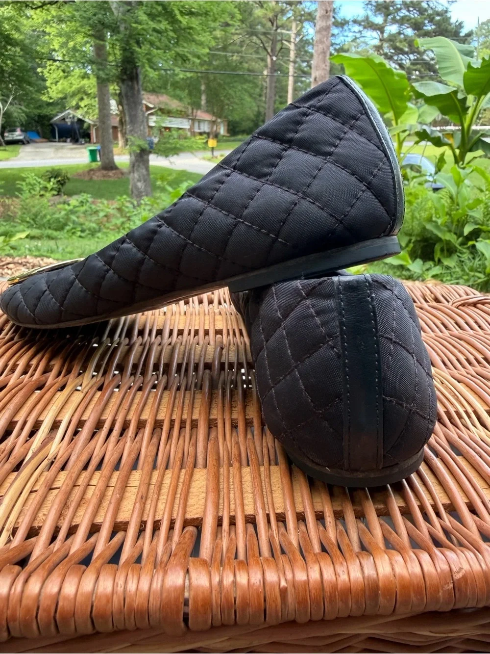 Tory Burch Black Quilted Ballet Flats - Women’s Size 8.5